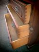 00001 Solid Cherry Secretary Desk 1900-1950 photo 9