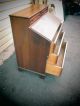 00001 Solid Cherry Secretary Desk 1900-1950 photo 10