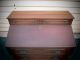 00001 Solid Cherry Secretary Desk 1900-1950 photo 1