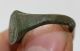 Bronze Viking Intaglio Finger Ring With Bird Image 900 - 1000 Ad Other photo 2