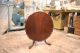American Brown Mahogany Pie Crust Table With Tilting Top 1900-1950 photo 2