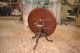 American Brown Mahogany Pie Crust Table With Tilting Top 1900-1950 photo 4