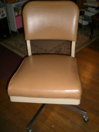 All Steel Equipment Office Chair - Beige,  Post - 1950 photo