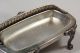 Vintage Roll Top Silverplate Butter Dish Fb Rogers W/ Glass Insert Butter Dishes photo 5