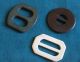 Of 3 Vtg Early 1900s Sturdy Early Hard Plastic Small Belt Sash Buckles Buttons photo 1