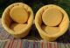2 Swivel 1960 ' S Lounge Chairs Cone Shaped Mid Century Modern Eames Panton Style Post-1950 photo 9