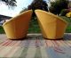 2 Swivel 1960 ' S Lounge Chairs Cone Shaped Mid Century Modern Eames Panton Style Post-1950 photo 5