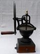 Antique French Coffee Grinder - Mill Circa 1910 Character Condition Other photo 1