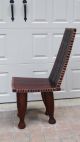 Early 20c African Chief ' S Or Elderly ' S Prestige Heavy Wood Chair Cote D ' Avoire Other photo 6