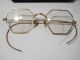 Vintage1930 ' S Gf Wire Rim Spectacles Eye Glasses Squire By American Optical Co Optical photo 1