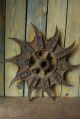 Antique Cast Iron Wheel Hoe Farm Cultivator 17 