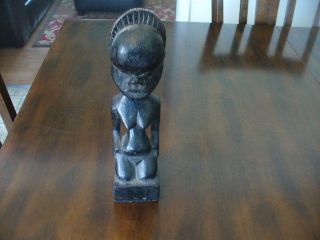 Rare Vintage African Art Tribal Man Figure Sculpture photo