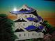 Vintage Japanese Painting Or Woodblock Print Of Hirosaki Castle - Signed & Stamped Prints photo 4