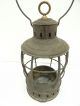 Antique Old Perkins Lifeboat Ships Nautical Maritime Lantern Cage Body Parts Lamps & Lighting photo 2