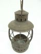 Antique Old Perkins Lifeboat Ships Nautical Maritime Lantern Cage Body Parts Lamps & Lighting photo 3