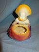 Unmarked Shawnee Doll Planter With Bonnet Planters photo 5