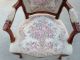 C.  1900 French Louis Xv Style Wood & Tapestry Chair 1800-1899 photo 3