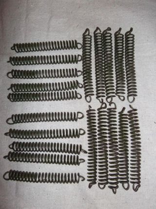 20 Vintage Green Antique Bed Springs - Great For Rustic Style Crafts photo
