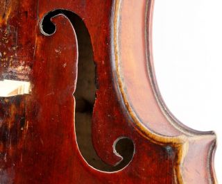 Excellent Antique Early 19th Century Unlabeled Violin - Ready - To - Play photo