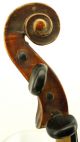 Excellent Antique Early 19th Century Unlabeled Violin - Ready - To - Play String photo 4
