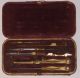 A Mid 19th Century Drawing Instruments Set - Carl Edward Kraft In Wien - 1840 Ca Engineering photo 1