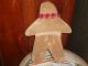 Handmade Primitive Gingerbread Boys - - Old Wool Fabric Set/2 - - Large 10 