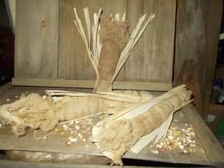 Vintage Inspired Grubby Cabin Corn - - Corn On The Cob - Bowl Filler - Spiced Filled 8 