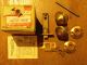 New 1940 Vintage Shapleigh Clinton Mortise Latch Set Bronze Diamond Door Knob Door Knobs & Handles photo 1