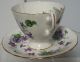 , Vintage Adderley Cup And Saucer Violets England,  H 890 Cups & Saucers photo 6