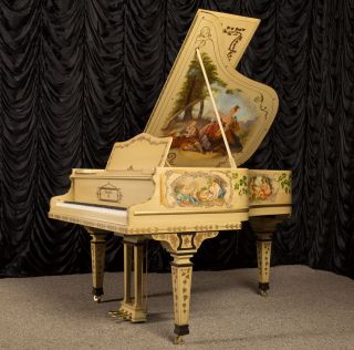 Antique Tuscan Inspired Knabe Grand Piano Demo Model 50% Off See & Hear Video photo