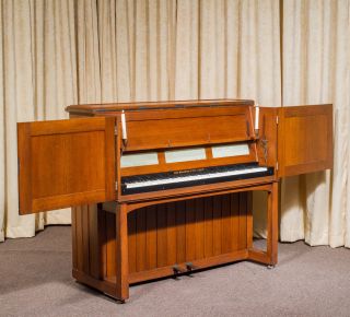 Antique Broadwood Manxman Craftsman Piano.  50% Off See & Hear Video photo