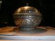 Antique 19th C Indian India Bidriware Bidri Covered Bowl Identical Met Museum India photo 8