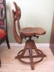 Sikes Vintage Switchboard Operator Chair Rare Industrial Factory Loft Stool B 1900-1950 photo 1