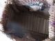 Rare Antique Handmade Straw Handle Bag 1 Primitives photo 4