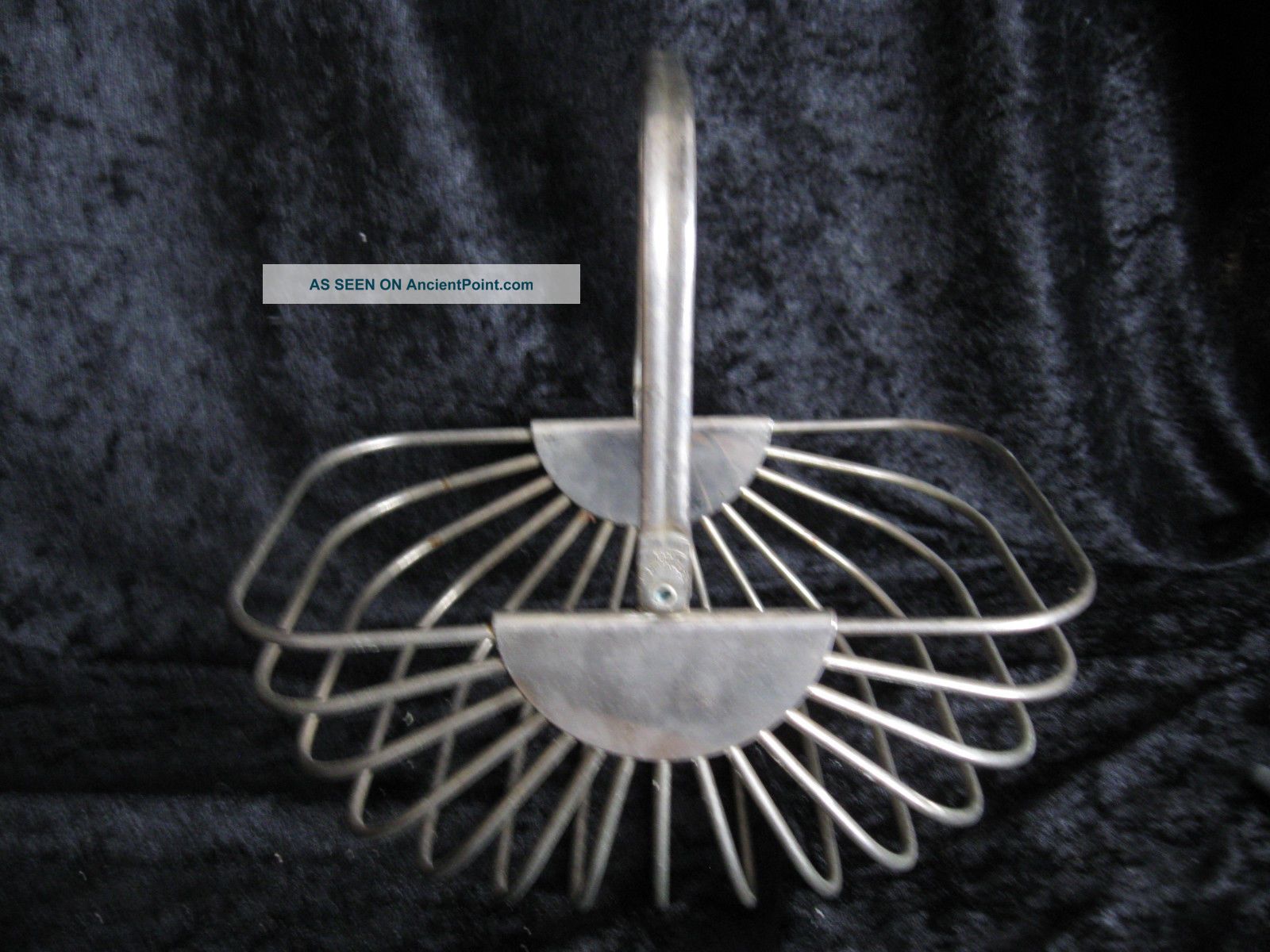 Vintage Godinger Metal Basket Primitives photo