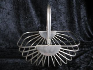 Vintage Godinger Metal Basket photo