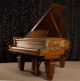 Antique Heintzman Prairie / Craftsman Style Oak Grand Piano.  See & Hear Video Keyboard photo 1