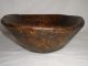 Wood Primitive Antique Edge Crafted Older Hand Made Carved Bowl Art Of Nature Primitives photo 10