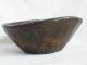 Wood Primitive Antique Edge Crafted Older Hand Made Carved Bowl Art Of Nature Primitives photo 4