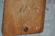 Antique Walkerton Wood Sock Stretcher Form Mold Display - 28 