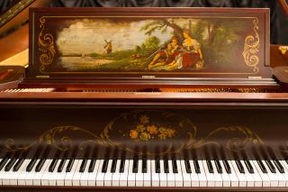 Antique Neoclassical Style Sohmer Grand Piano.  Demo Model 50% Off See Video photo