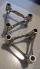 2 Mid - Century Nagel Modern Stacking Candle Holder System Bmf Design From Germany Mid-Century Modernism photo 4