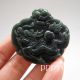 Fine Carved Chinese Hetian Jade Dragon Horse Pendant Nr Necklaces & Pendants photo 2