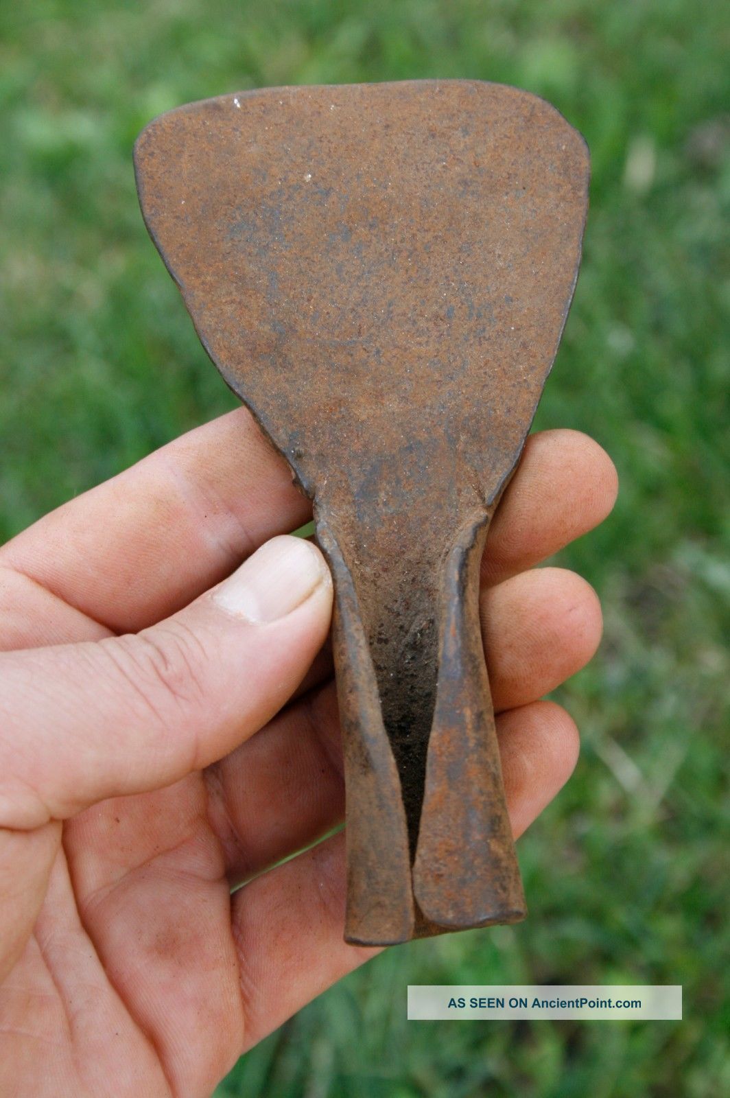 Iron Hand Forge Crafted Antique Scraper Metal Spatula 4 Primitives photo