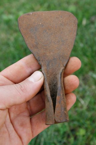 Iron Hand Forge Crafted Antique Scraper Metal Spatula 4 photo