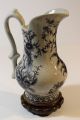 Black And White Porcelain Pitcher - Cracked Glaze - Vases photo 4
