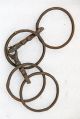 1800s Antique Hand Crafted Engraved Iron Horse Bridle Vpa383 India photo 3