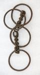 1800s Antique Hand Crafted Engraved Iron Horse Bridle Vpa383 India photo 4