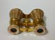 Antique French Lemaire Paris Mother Of Pearl & Brass Opera Glasses Binoculars Optical photo 5