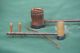 & Orig.  19thc Japanese Miniature Musical Instruments In Glass Case C1880s Other photo 8